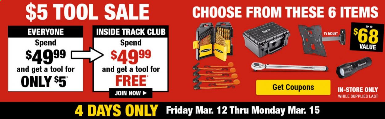 Harbor Freight Weekly Ad Flyer March 12 to March 15