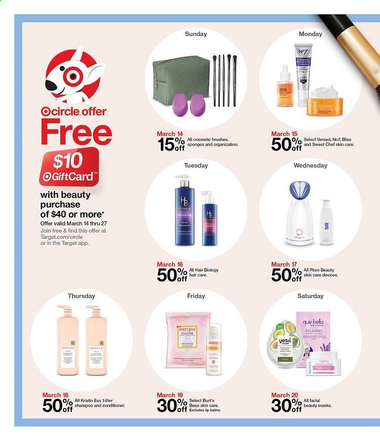 Target Weekly Ad Flyer March 14 to March 20