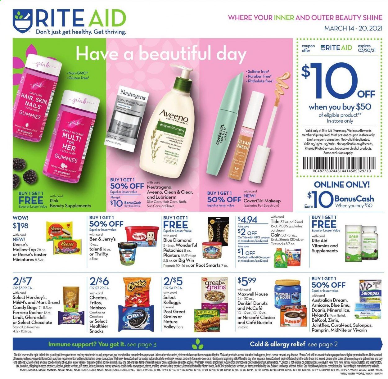 RITE AID Weekly Ad Flyer March 14 to March 20