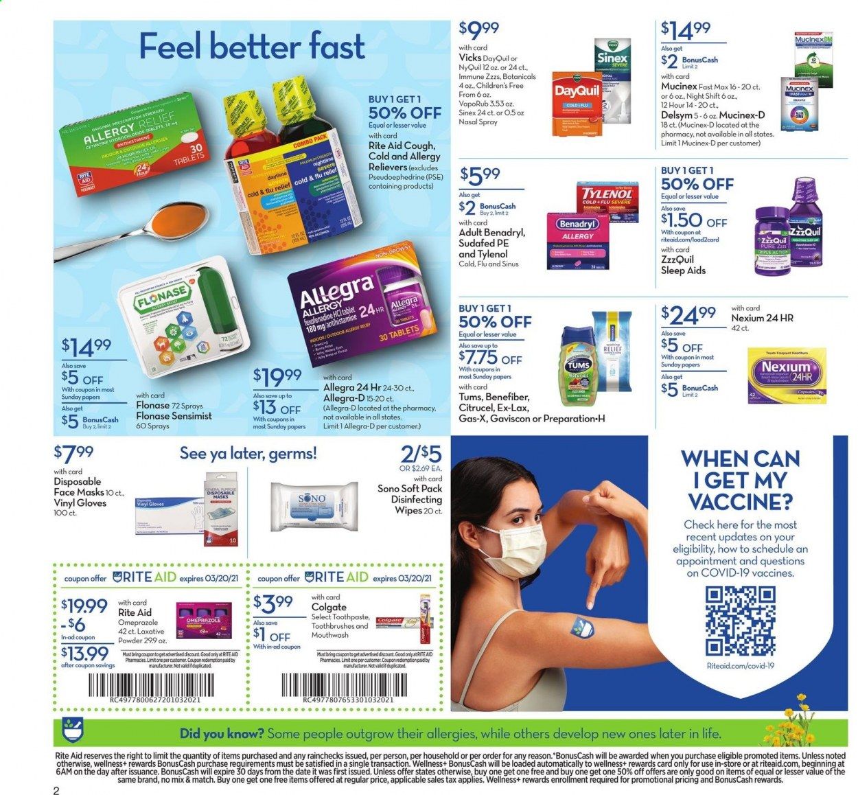 RITE AID Weekly Ad Flyer March 14 to March 20