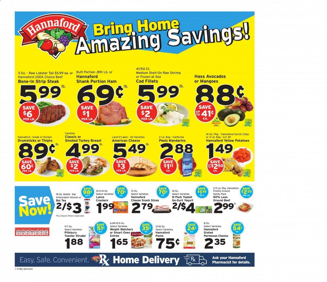 Hannaford (VT) Weekly Ad Flyer March 14 to March 20