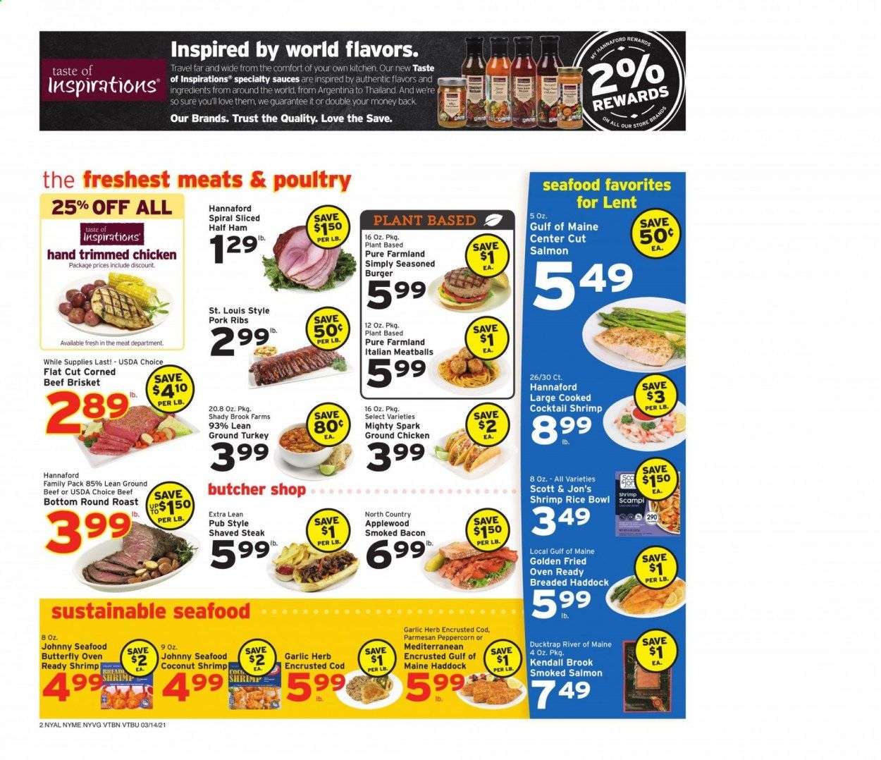 Hannaford (VT) Weekly Ad Flyer March 14 to March 20
