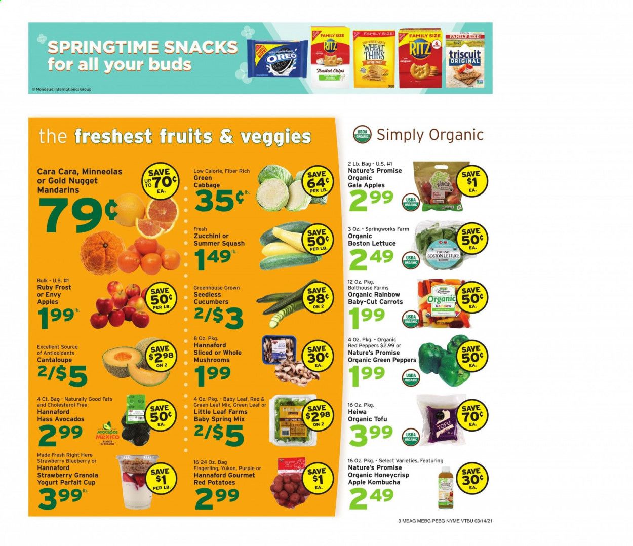 Hannaford (VT) Weekly Ad Flyer March 14 to March 20