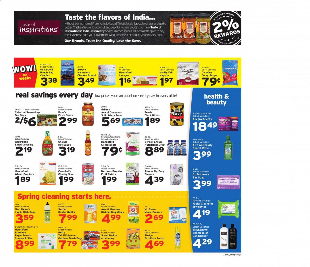 Hannaford (MA) Weekly Ad Flyer March 14 to March 20