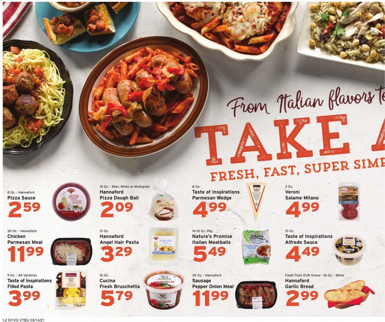 Hannaford (NY) Weekly Ad Flyer March 14 to March 20