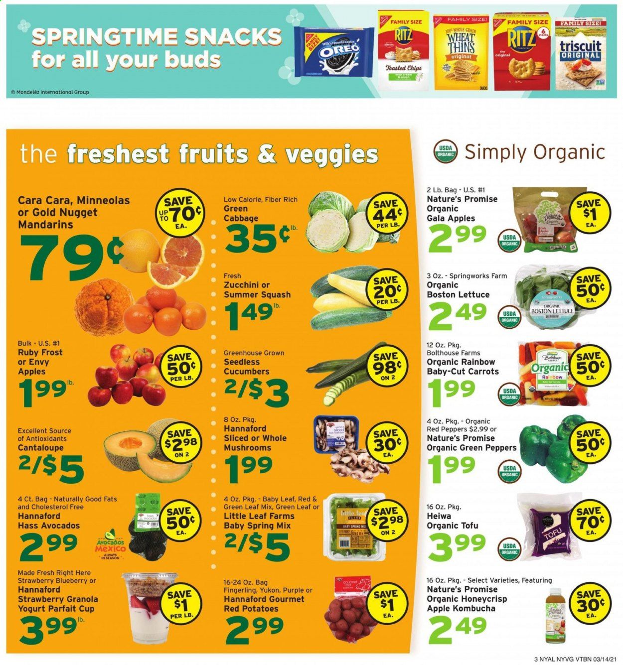 Hannaford (NY) Weekly Ad Flyer March 14 to March 20