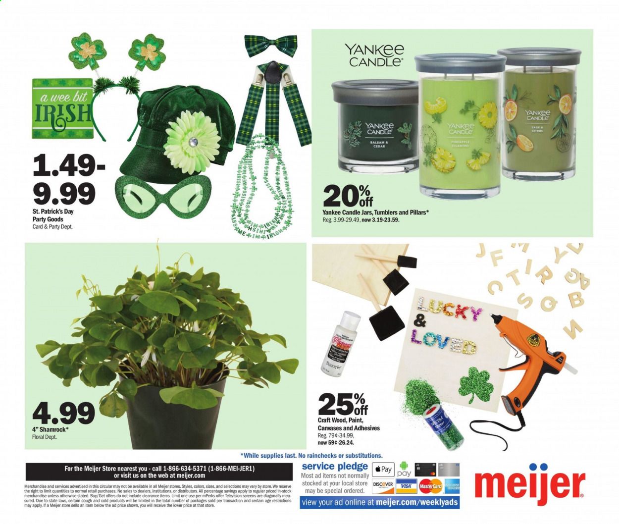 Meijer (IL, IN, KY, MI, OH, WI) Weekly Ad Flyer March 14 to March 17