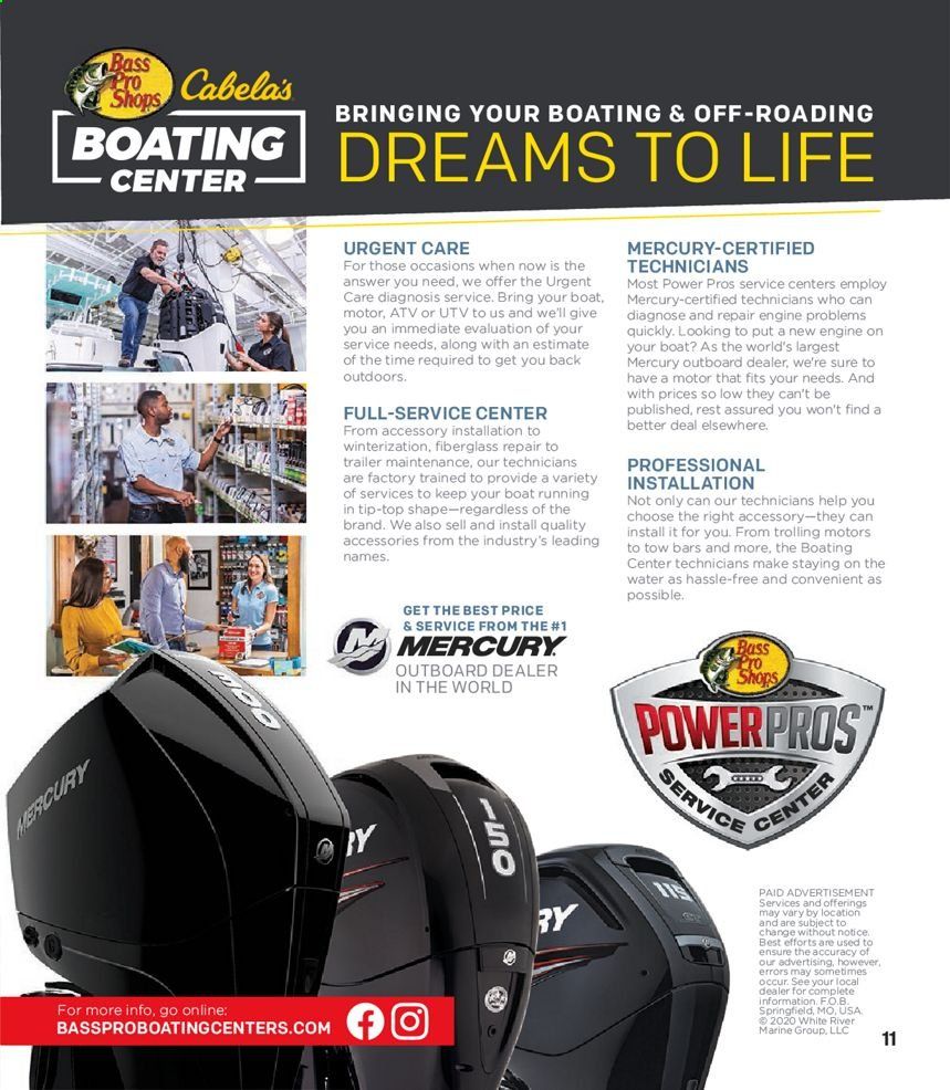 Bass Pro Shops Weekly Ad Flyer March 13 to December 25