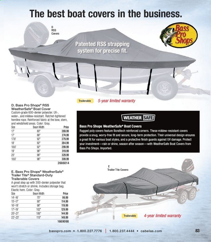 Bass Pro Shops Weekly Ad Flyer March 13 to December 25