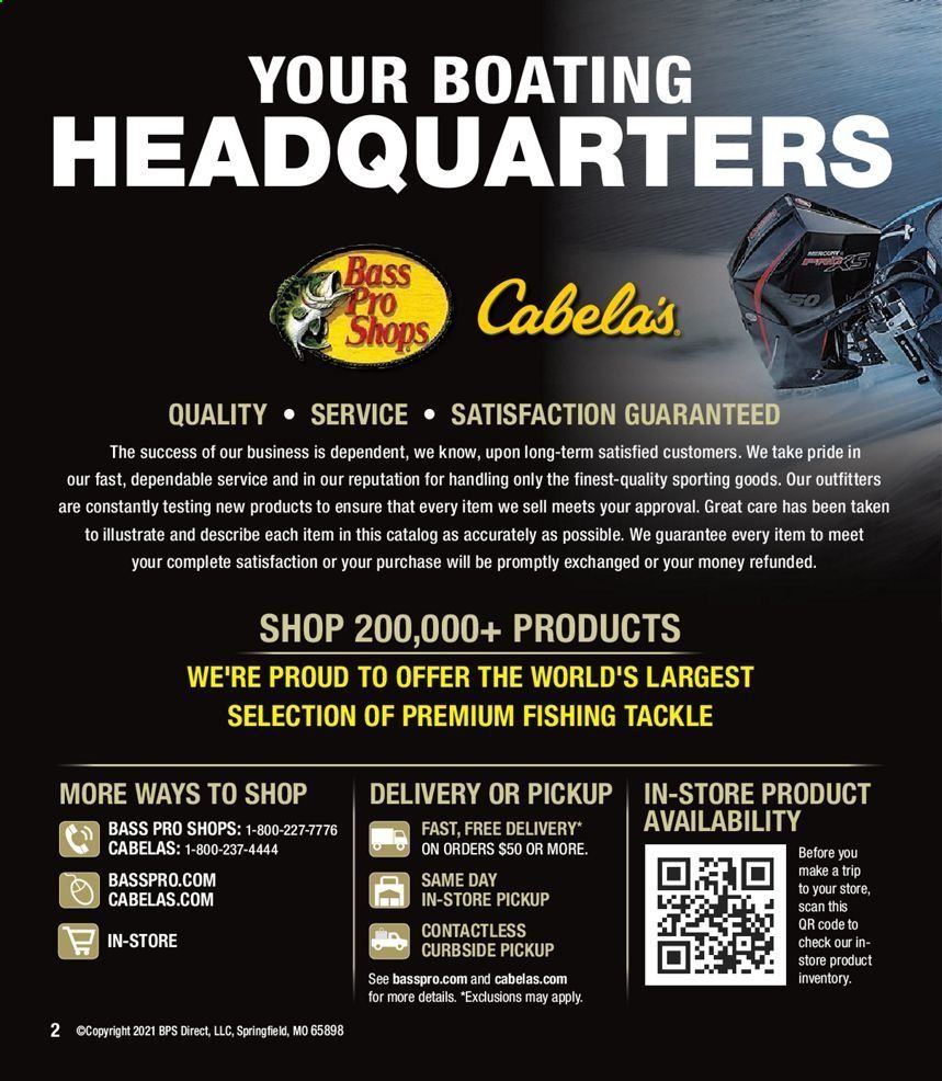 Cabela's Weekly Ad Flyer March 13 to December 25
