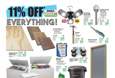 Menards Weekly Ad Flyer March 14 to March 20
