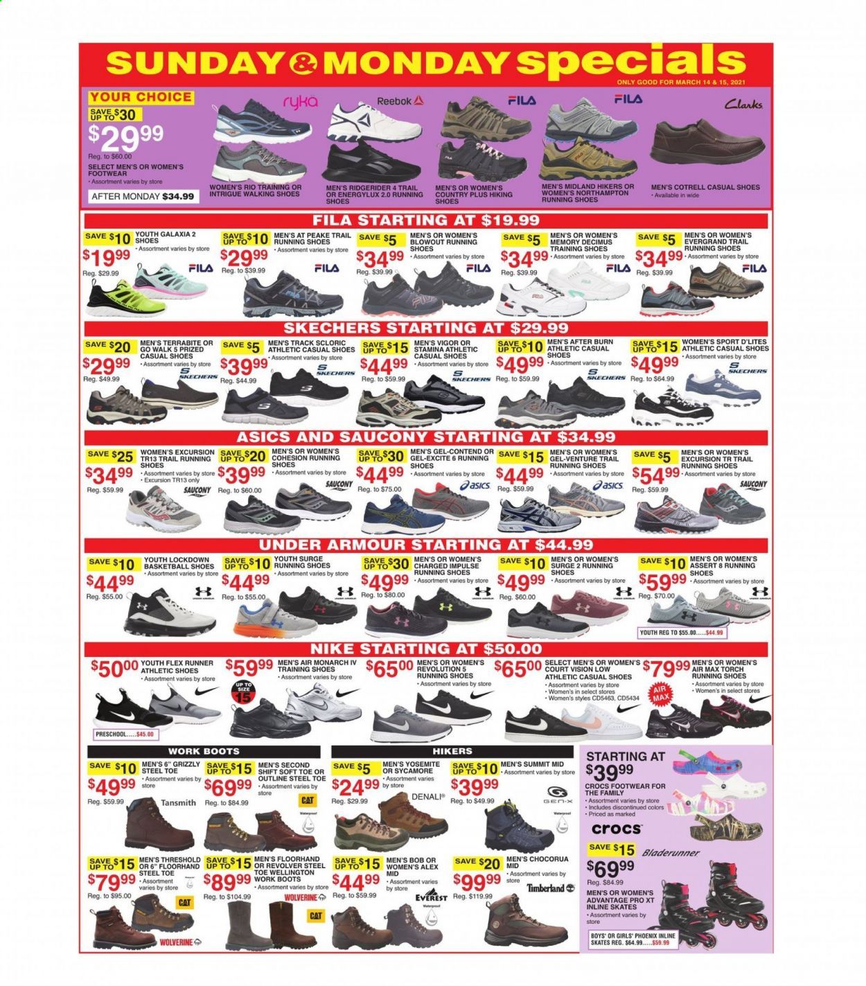Dunham's Sports (IN, OH, PA, TN, WV) Weekly Ad Flyer March 13 to March 18