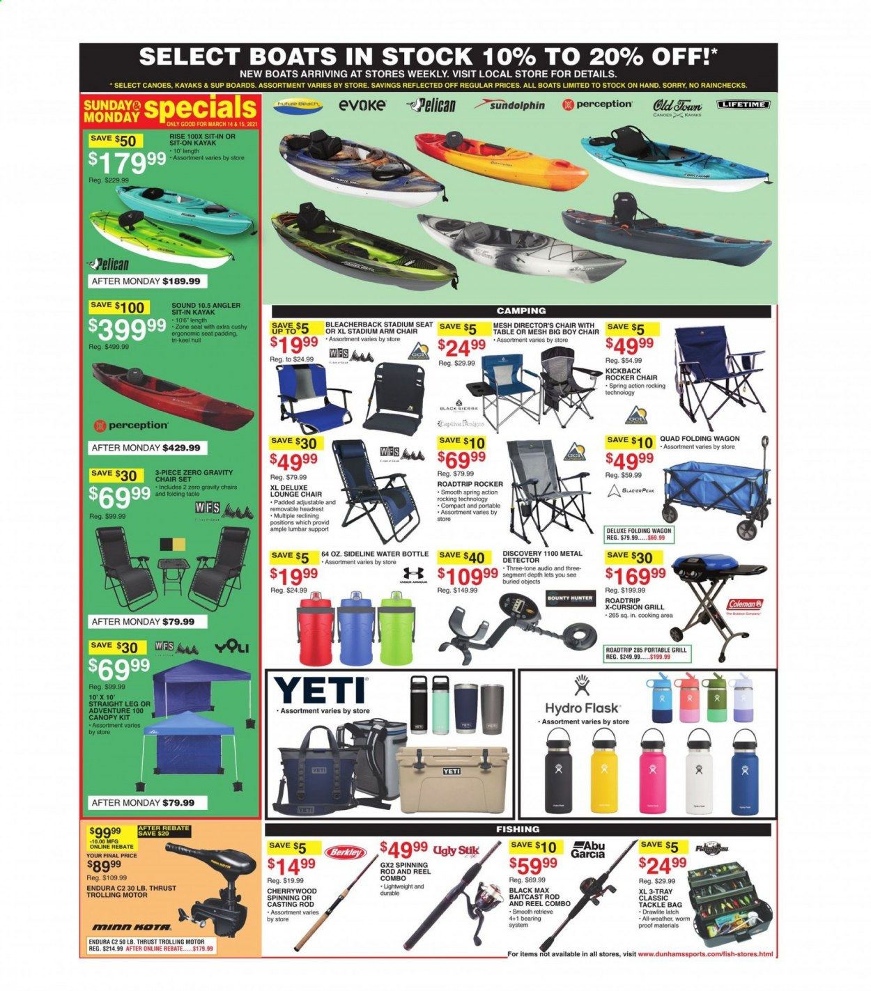 Dunham's Sports (IN, OH, PA, TN, WV) Weekly Ad Flyer March 13 to March 18