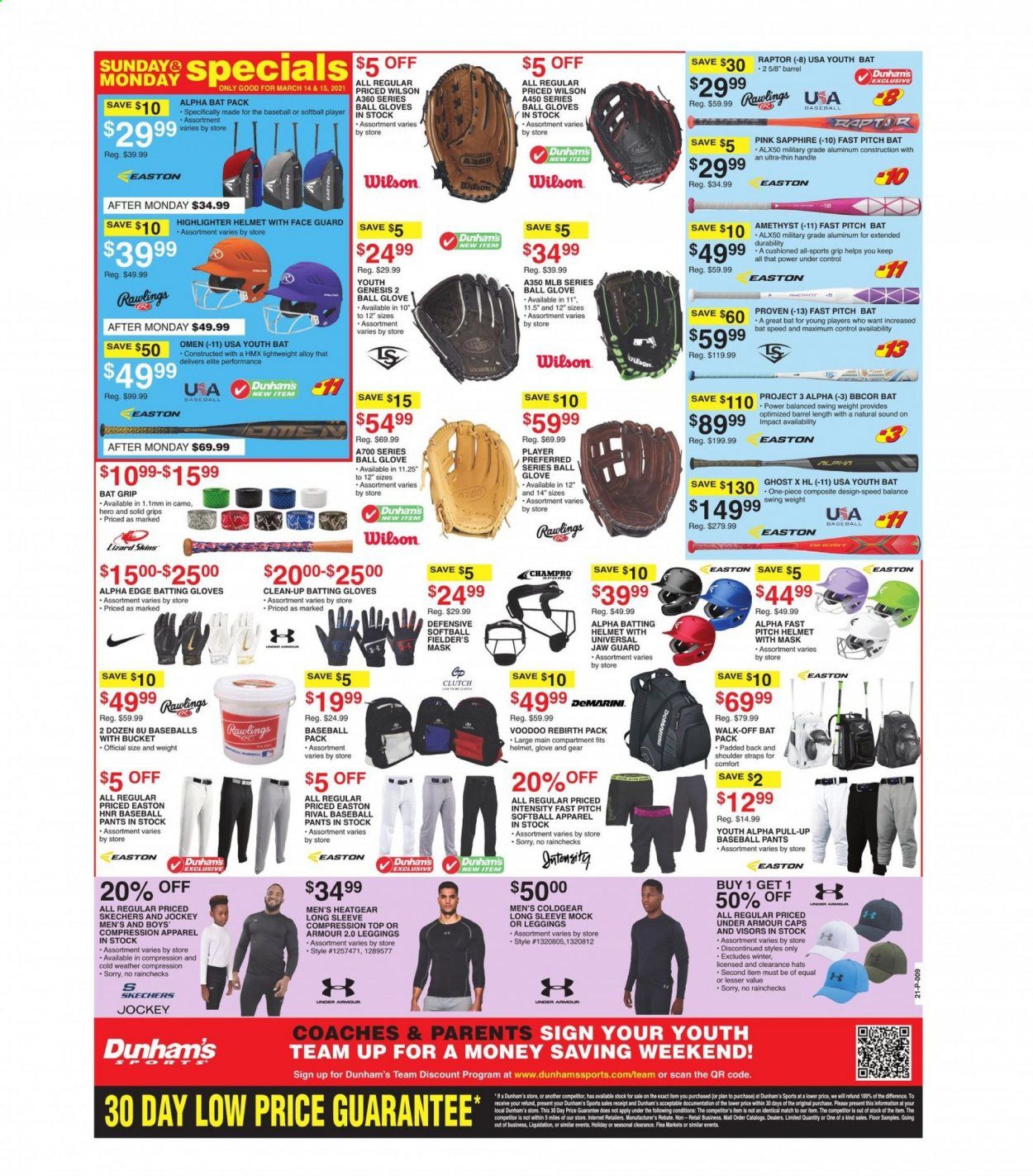 Dunham's Sports (IN, OH, PA, TN, WV) Weekly Ad Flyer March 13 to March 18