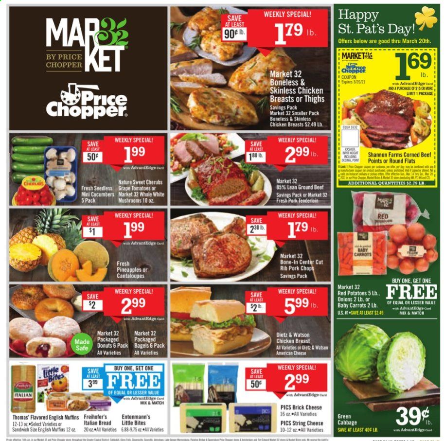 Price Chopper (CT, MA, NH, NY, PA, VT) Weekly Ad Flyer March 14 to March 20