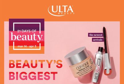 Ulta Beauty Weekly Ad Flyer March 14 to April 3