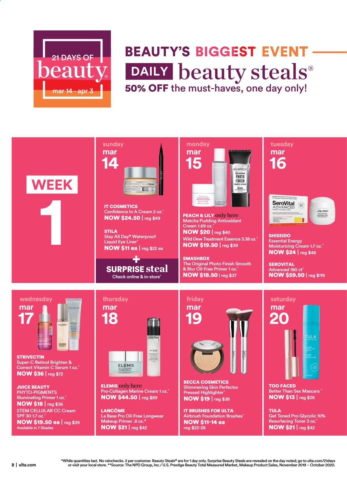 Ulta Beauty Weekly Ad Flyer March 14 to April 3