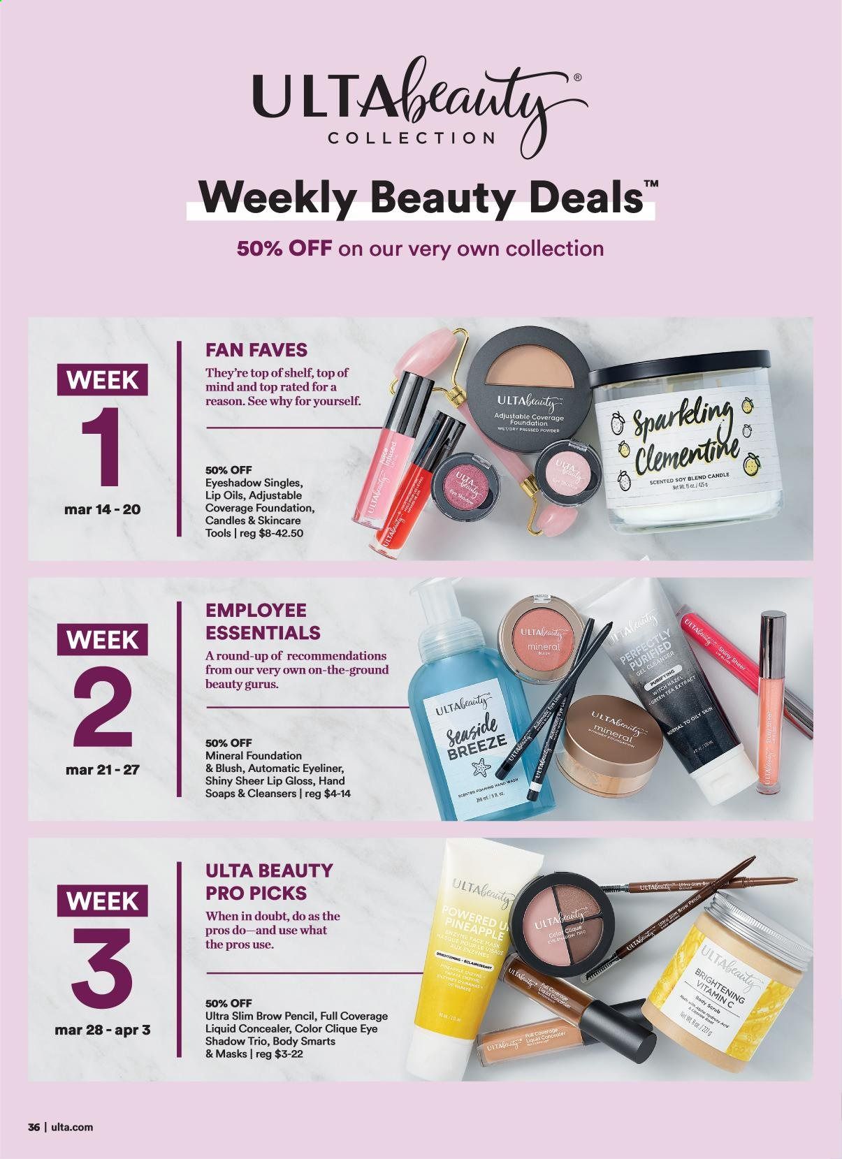 Ulta Beauty Weekly Ad Flyer March 14 to April 3