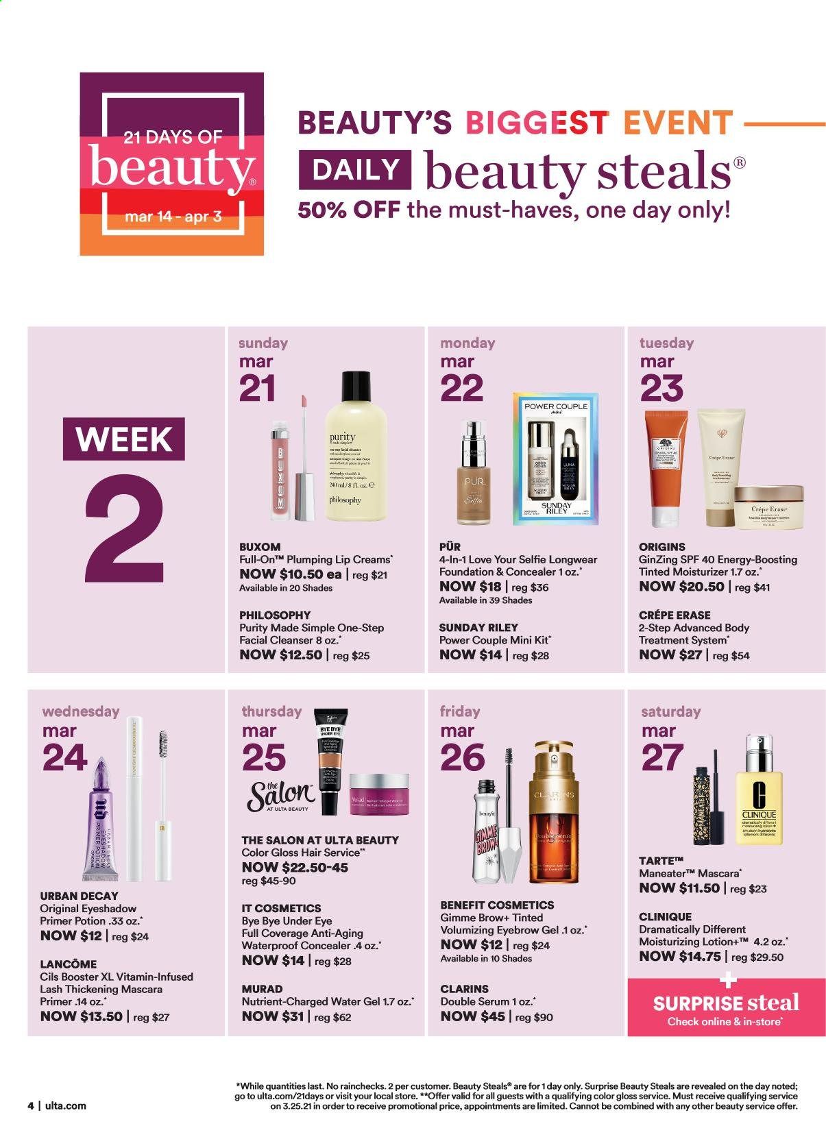 Ulta Beauty Weekly Ad Flyer March 14 to April 3