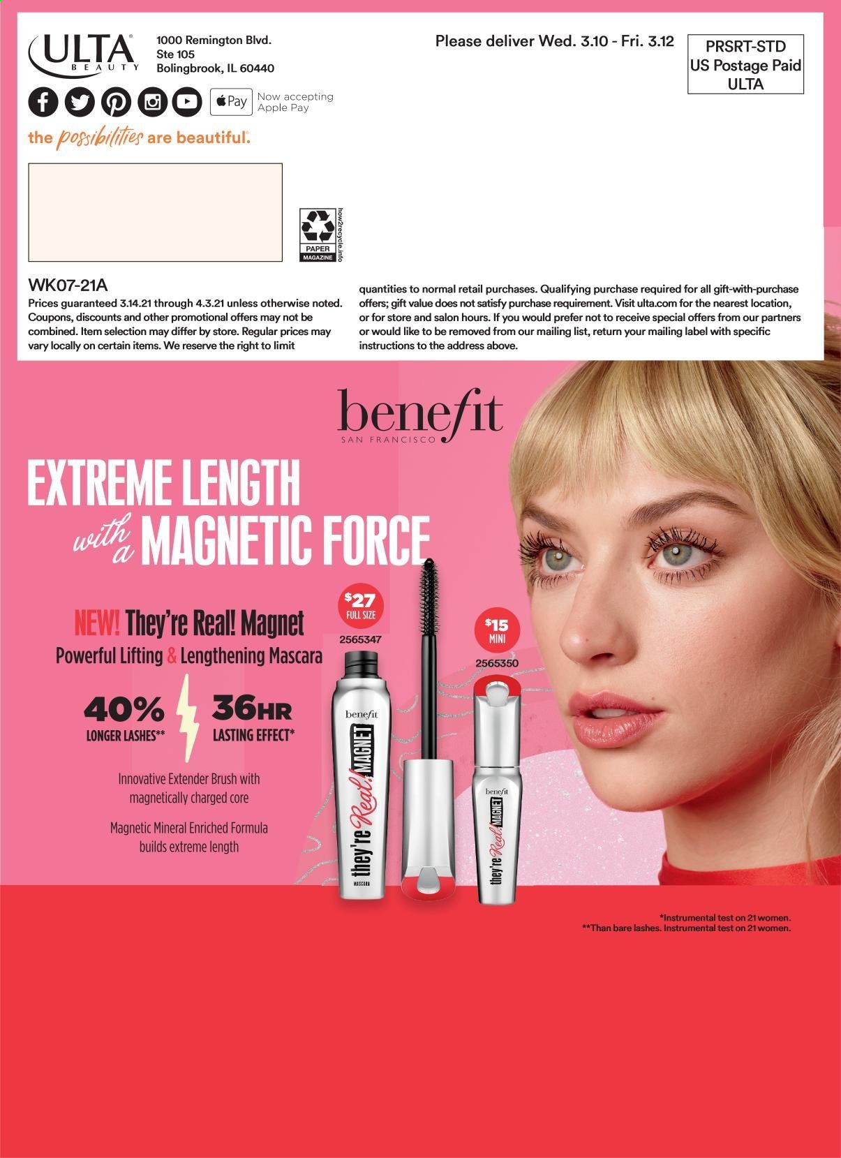 Ulta Beauty Weekly Ad Flyer March 14 to April 3