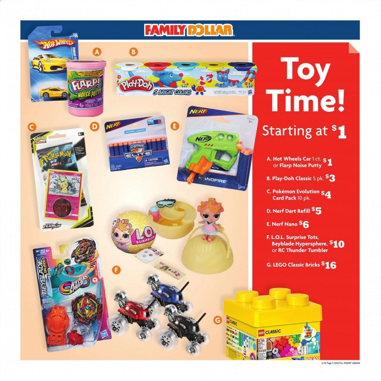 Family Dollar Weekly Ad Flyer March 14 to March 20