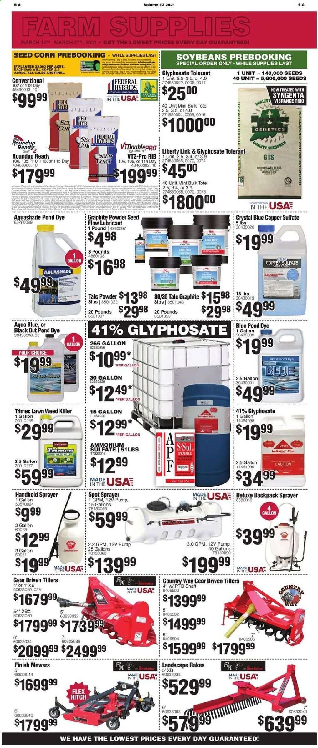Rural King Weekly Ad Flyer March 14 to March 27