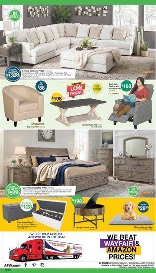 American Furniture Warehouse Weekly Ad Flyer March 14 to March 20