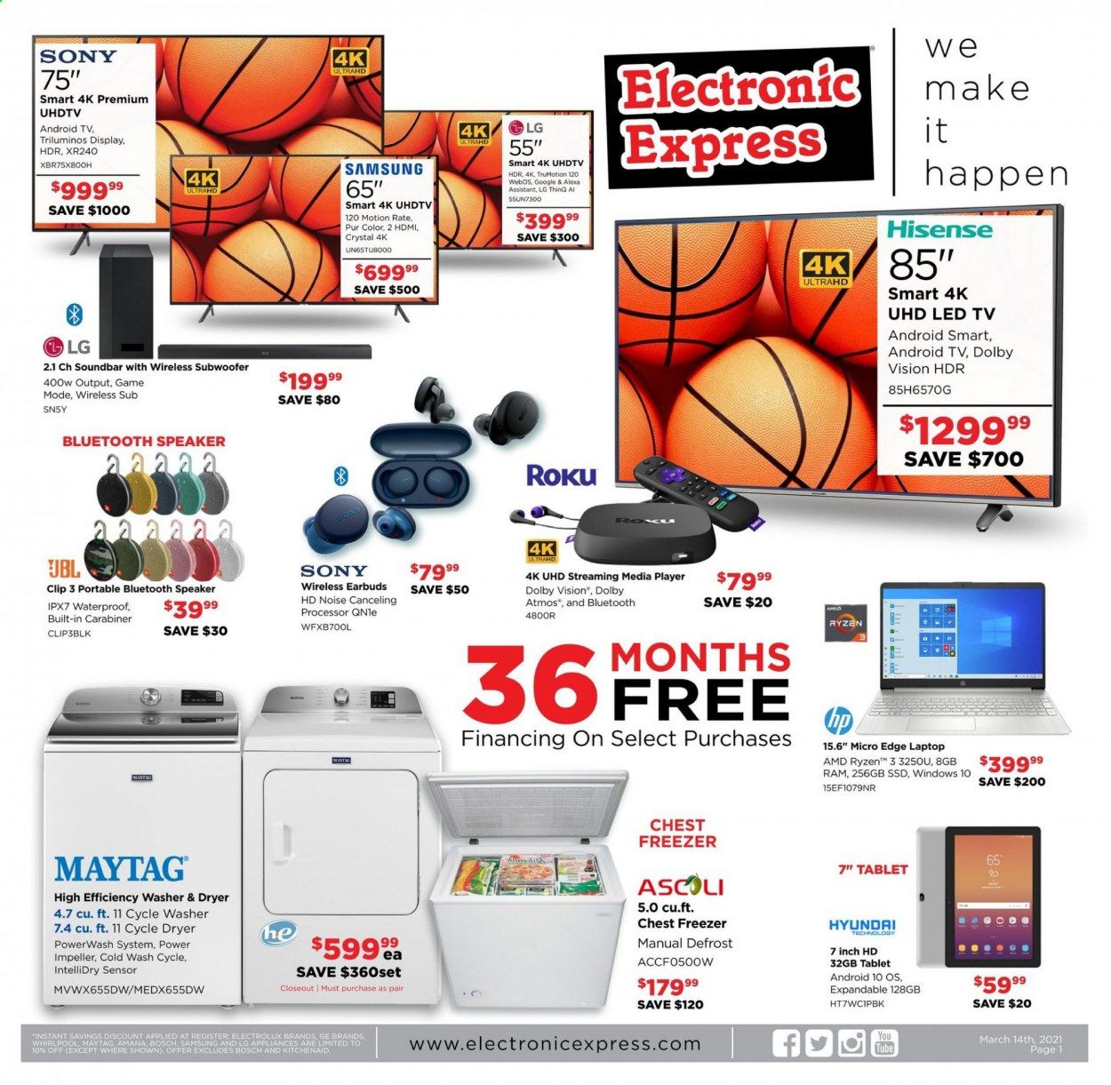 Electronic Express Weekly Ad Flyer March 14 to March 20