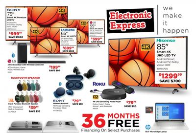 Electronic Express Weekly Ad Flyer March 14 to March 20