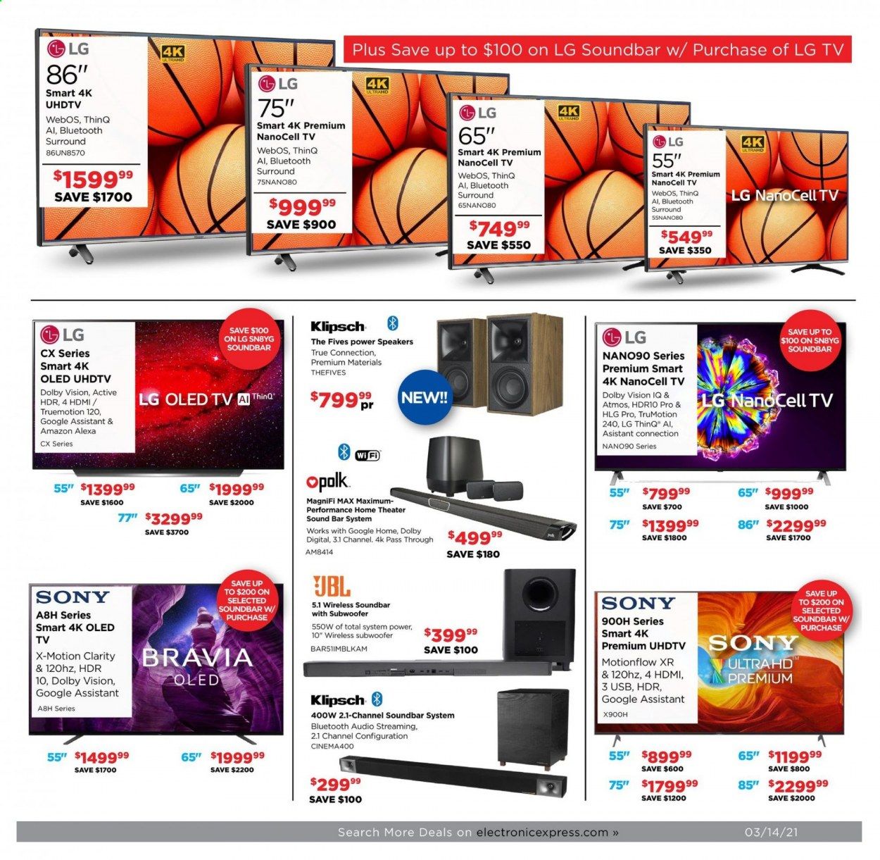 Electronic Express Weekly Ad Flyer March 14 to March 20