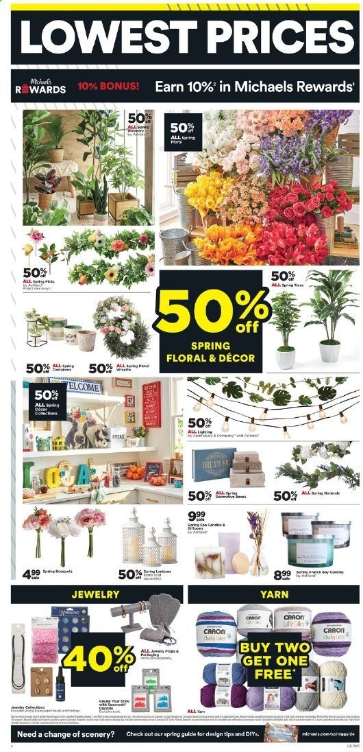 Michaels Weekly Ad Flyer March 14 to March 20