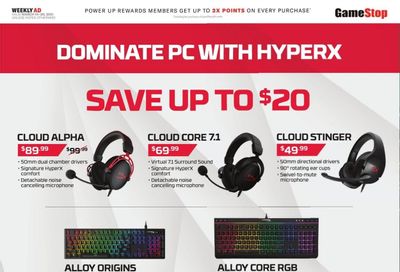 GameStop Weekly Ad Flyer March 14 to March 20