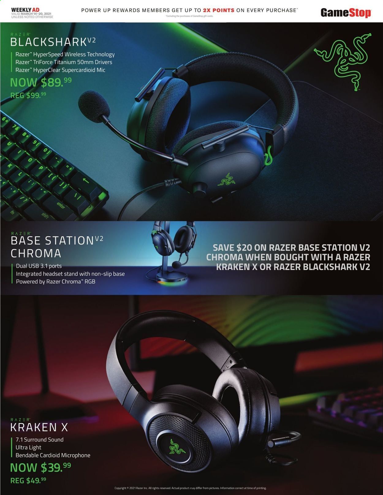 GameStop Weekly Ad Flyer March 14 to March 20