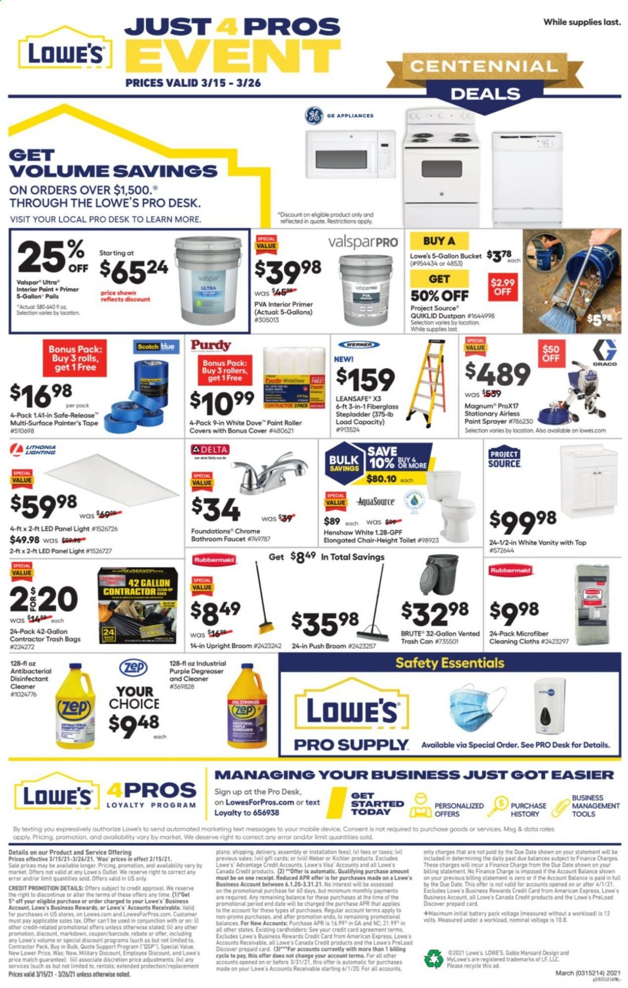 Lowe's Weekly Ad Flyer March 15 to March 26