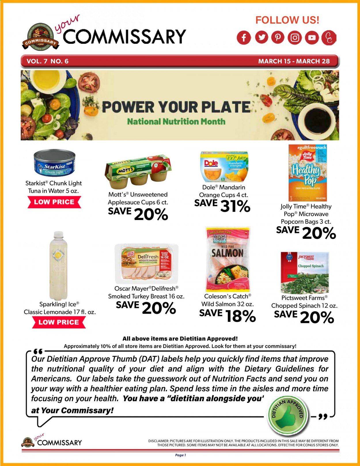 Commissary Weekly Ad Flyer March 15 to March 28