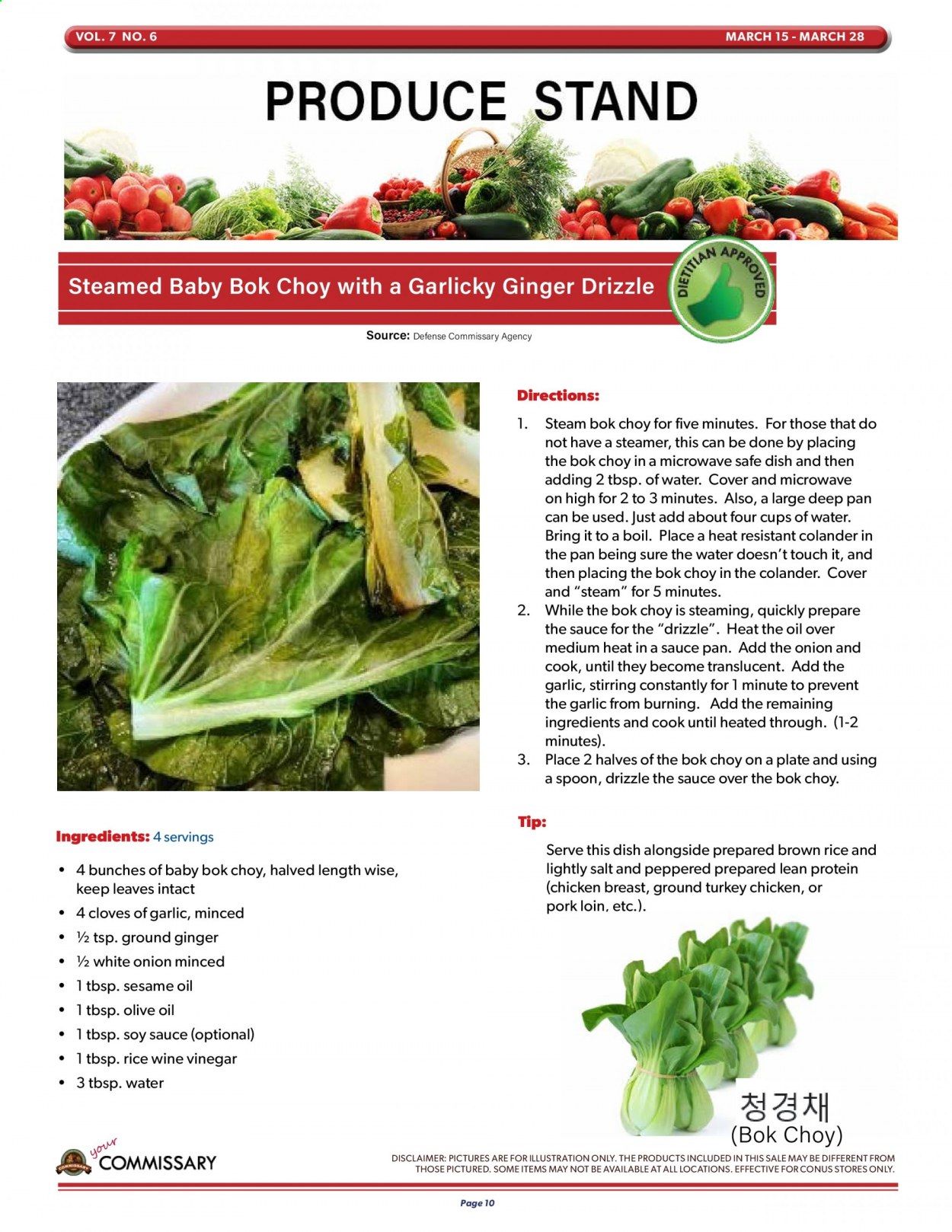 Commissary Weekly Ad Flyer March 15 to March 28