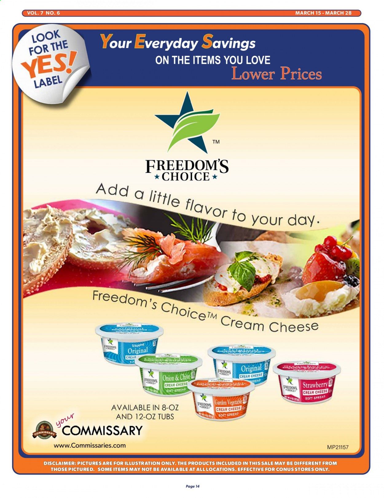 Commissary Weekly Ad Flyer March 15 to March 28