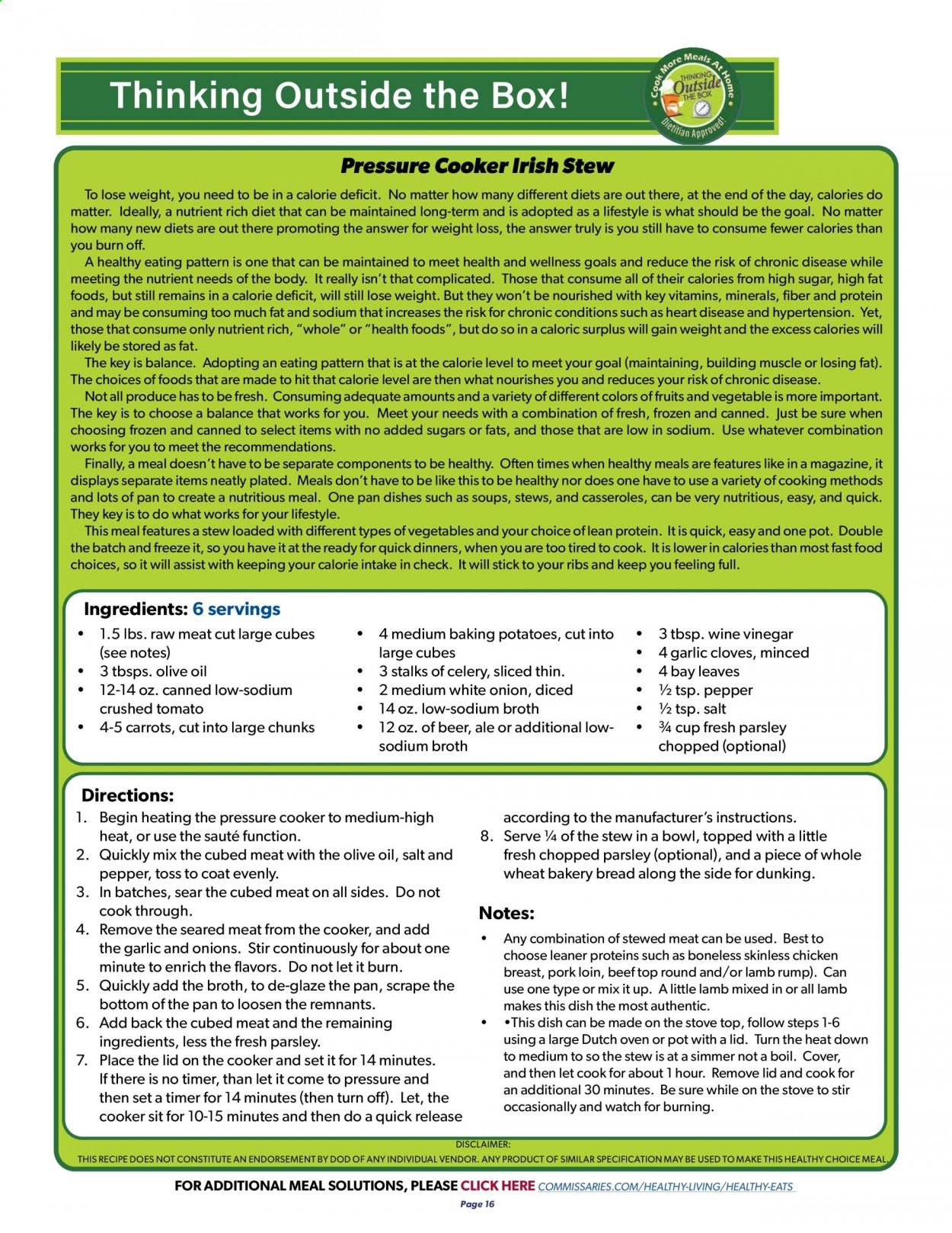 Commissary Weekly Ad Flyer March 15 to March 28