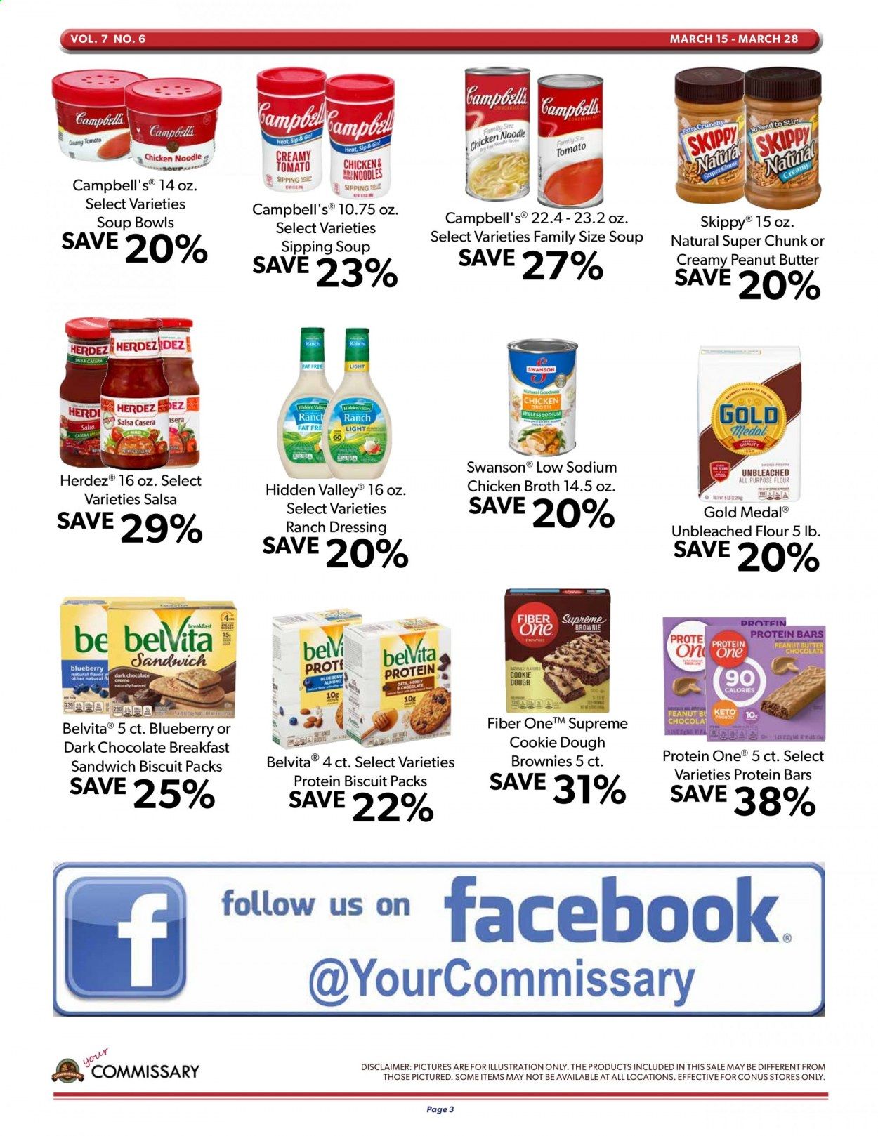 Commissary Weekly Ad Flyer March 15 to March 28