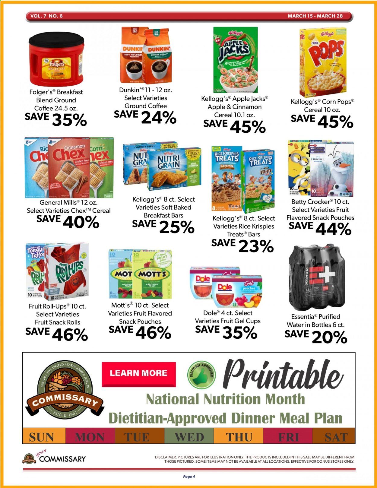Commissary Weekly Ad Flyer March 15 to March 28