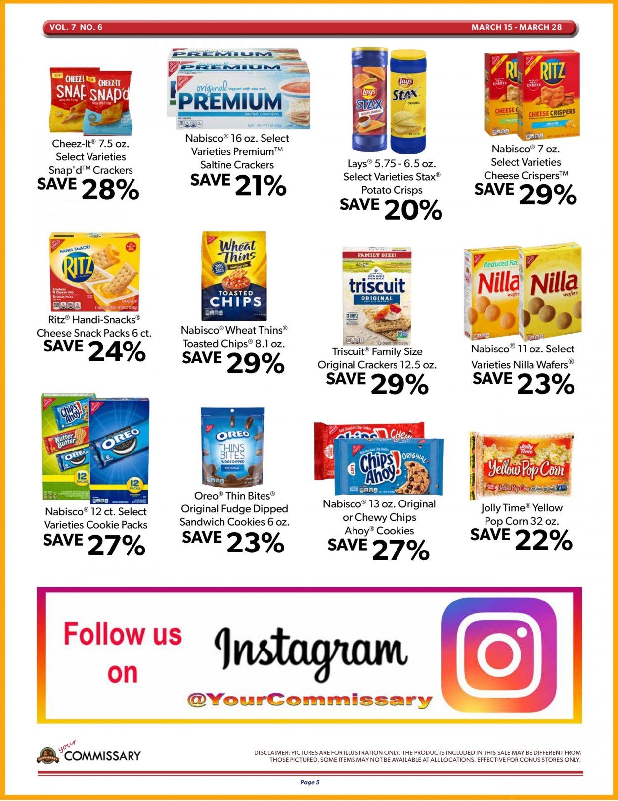 Commissary Weekly Ad Flyer March 15 to March 28