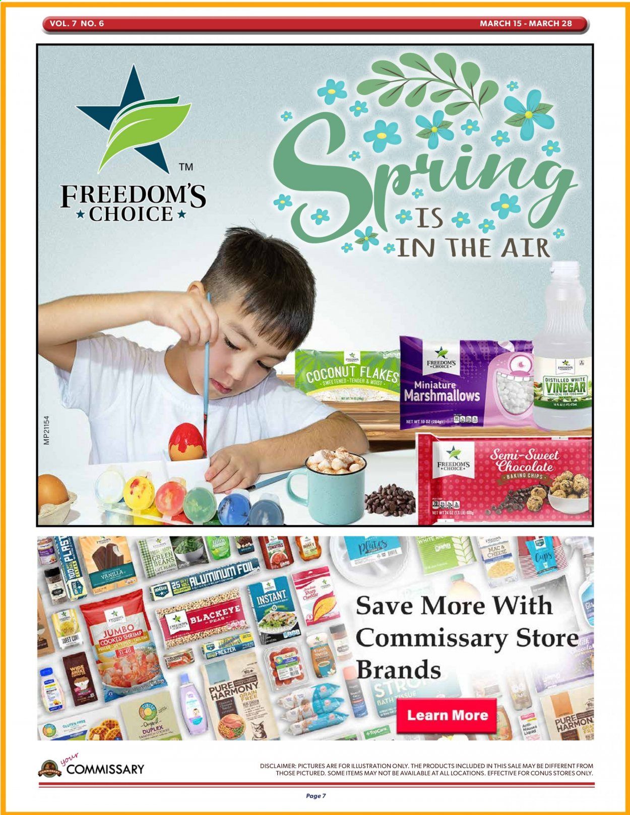 Commissary Weekly Ad Flyer March 15 to March 28