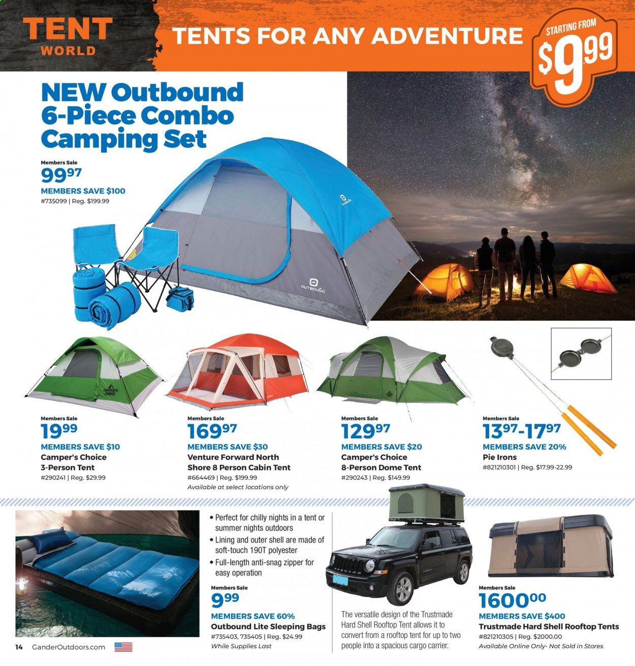 Gander RV & Outdoors Weekly Ad Flyer March 16 to March 23