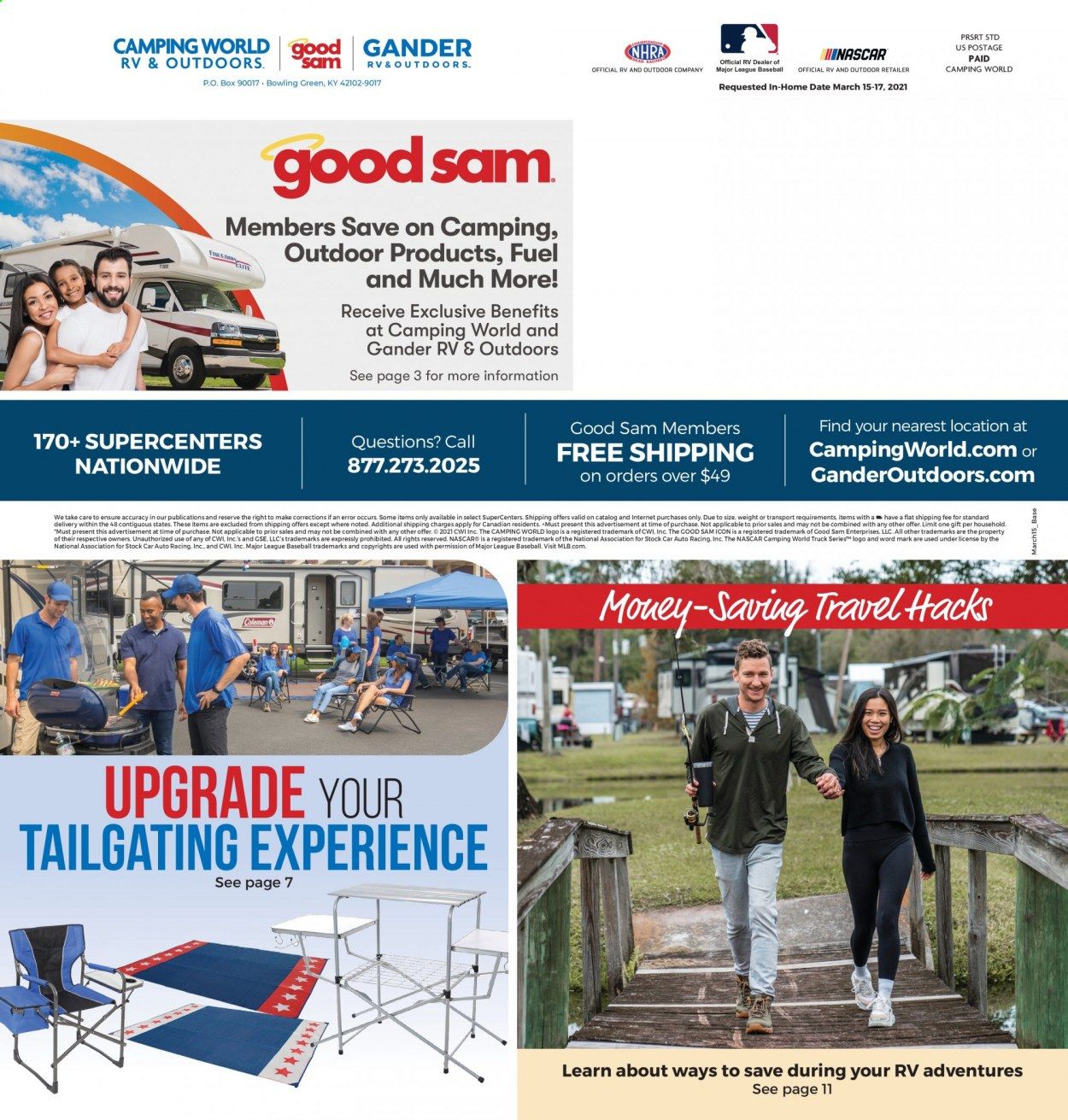 Gander RV & Outdoors Weekly Ad Flyer March 16 to March 23