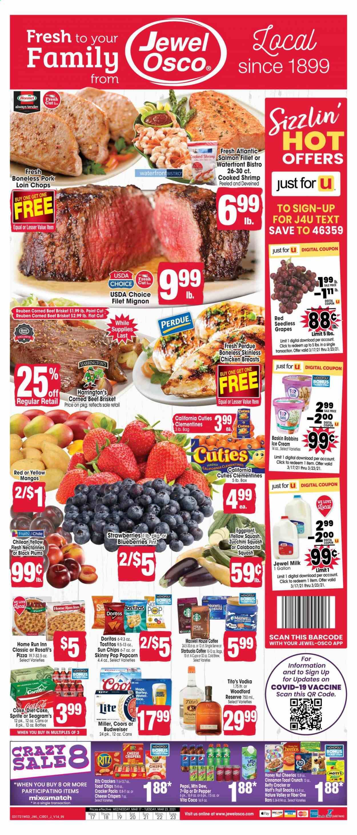 Jewel Osco (IN) Weekly Ad Flyer March 17 to March 23