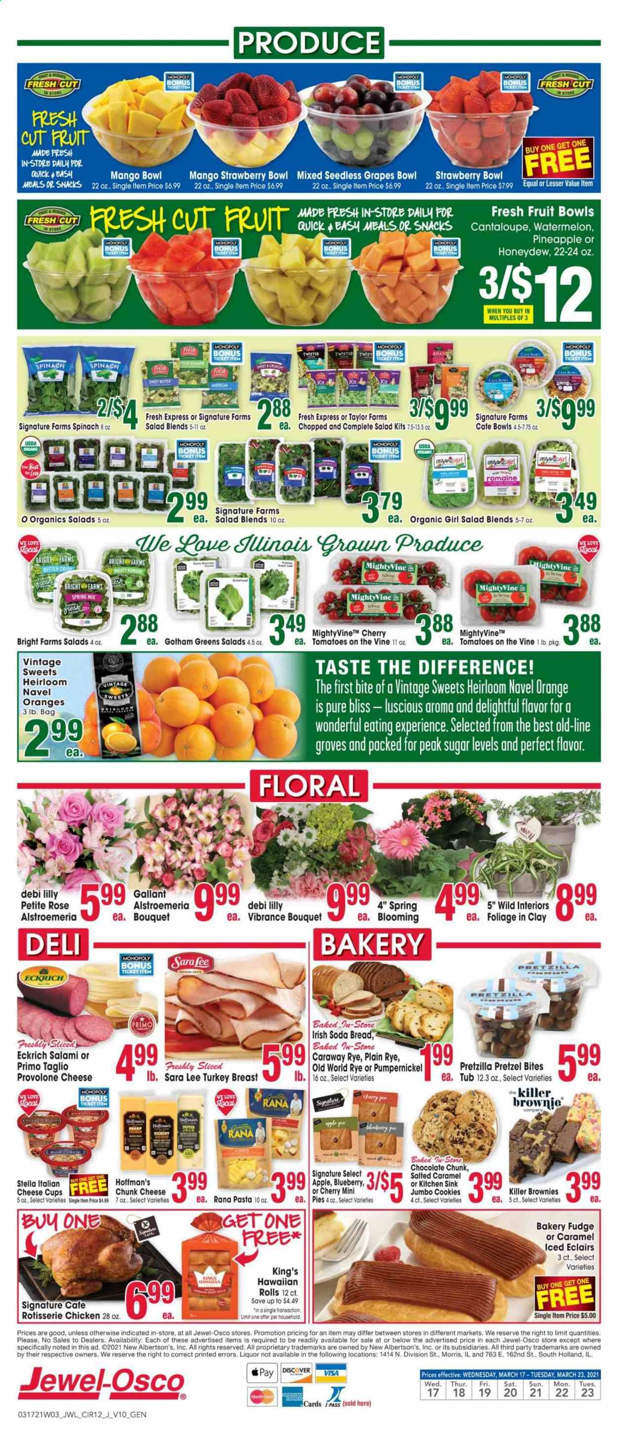 Jewel Osco (IN) Weekly Ad Flyer March 17 to March 23