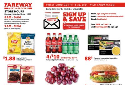 Fareway (IA, IL, MN, MO, NE, SD) Weekly Ad Flyer March 16 to March 22