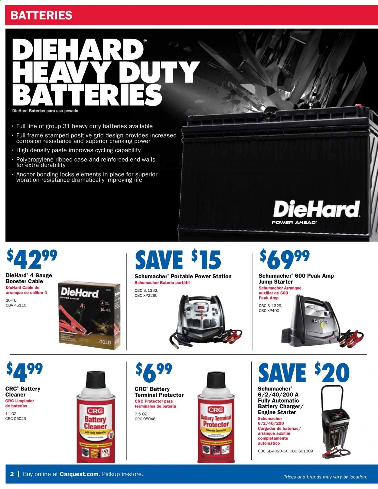 Carquest Weekly Ad Flyer March 18 to March 31