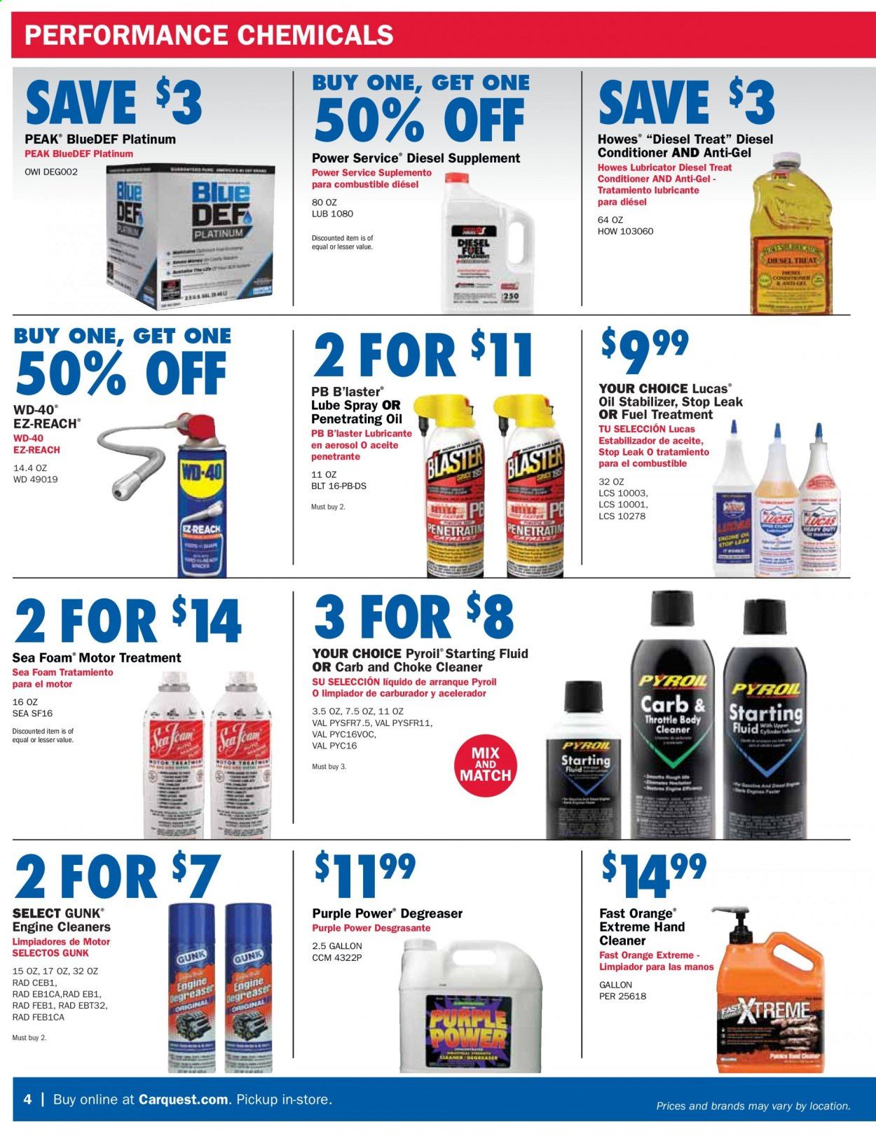 Carquest Weekly Ad Flyer March 18 to March 31