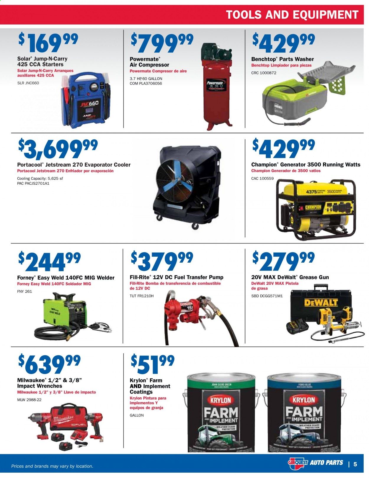 Carquest Weekly Ad Flyer March 18 to March 31